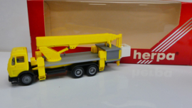 Herpa 1:87 H0 vrachtwagen Mercedes Ruthmann Steiger  ovp 806066