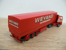 Herpa Scania 142 Vrachtwagen  opdruk  Günter Weyand Wermelskirchen Oostenrijk