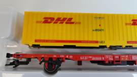 Marklin H0 Goederenwagon Containerwagen DHL  DB Cargo ovp 47705