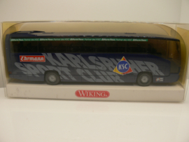 Wiking 1:87 H0 Mercedes Bus O 404 Spelersbus KSC ovp 7141040