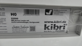 Kibri 1:87 H0  vrachtwagen Mercedes Actros opdruk 125 Jahre Kibri Sonderserie ovp 22500