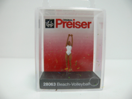 Preiser 28063 HO Beach volleybal vrouw