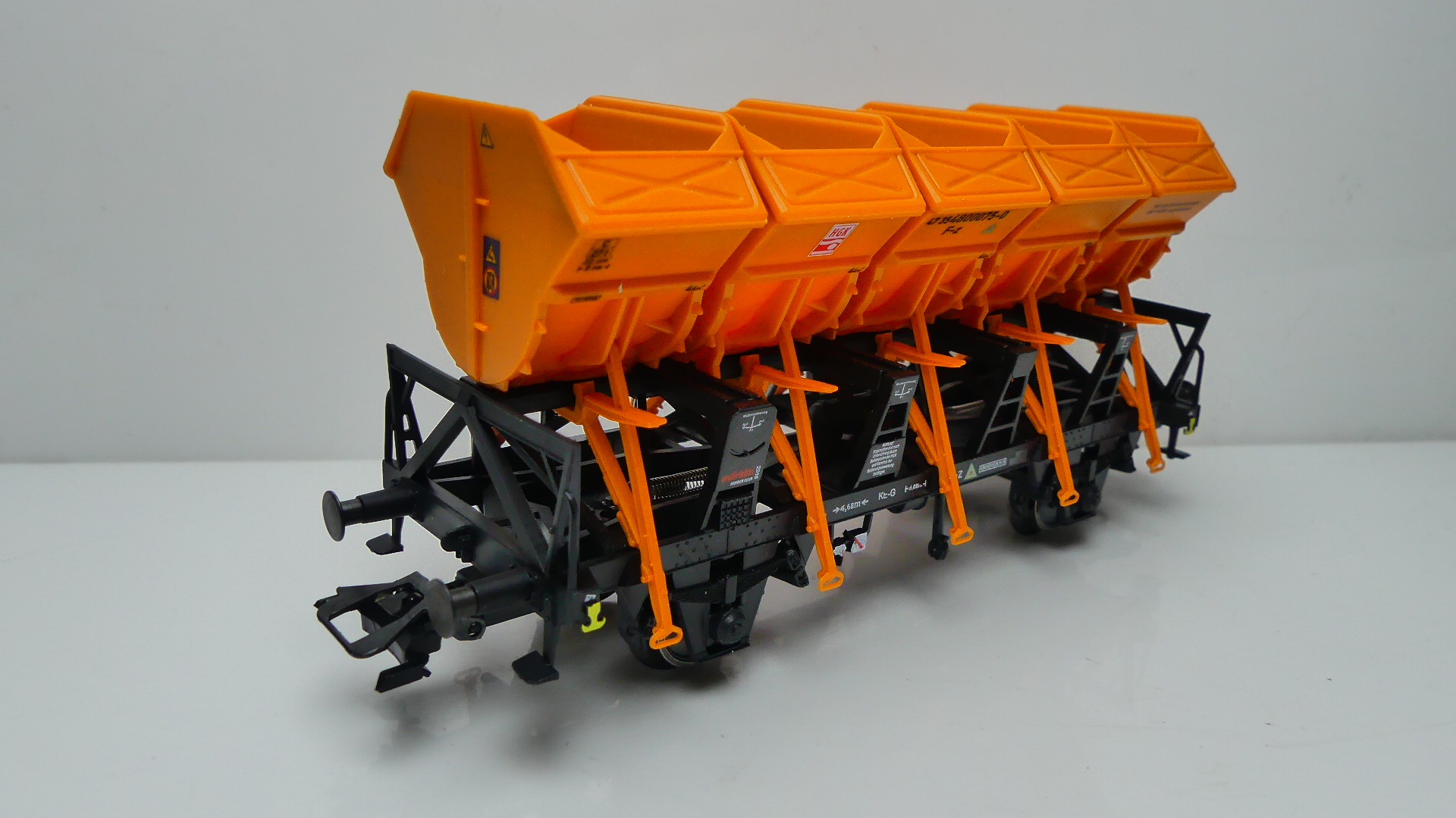 Märklin H0 goederenwagon Muldenkippwagen Jahreswagen jaarwagen 2018   ovp 48168