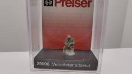 Preiser H0 gehandicapte zittend ovp 29096
