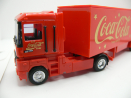 Albedo 1:87 H0 vrachtwagen Renault Coca Cola Christmas 1992