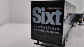 Herpa 1:87 H0 vrachtwagen USA Sixt Budget Kenworth  ovp 141604