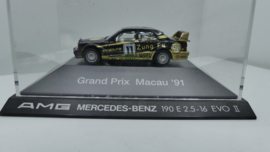 Herpa 1:87 H0 AMG Mercedes Benz 190E 2.5 16 Evo II Grand Prix Macau 91 ovp
