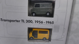 Brekina 1:87 H0 Serie 13 Goggomobil Transporter Deutsche Post Historische voertuigen OVP