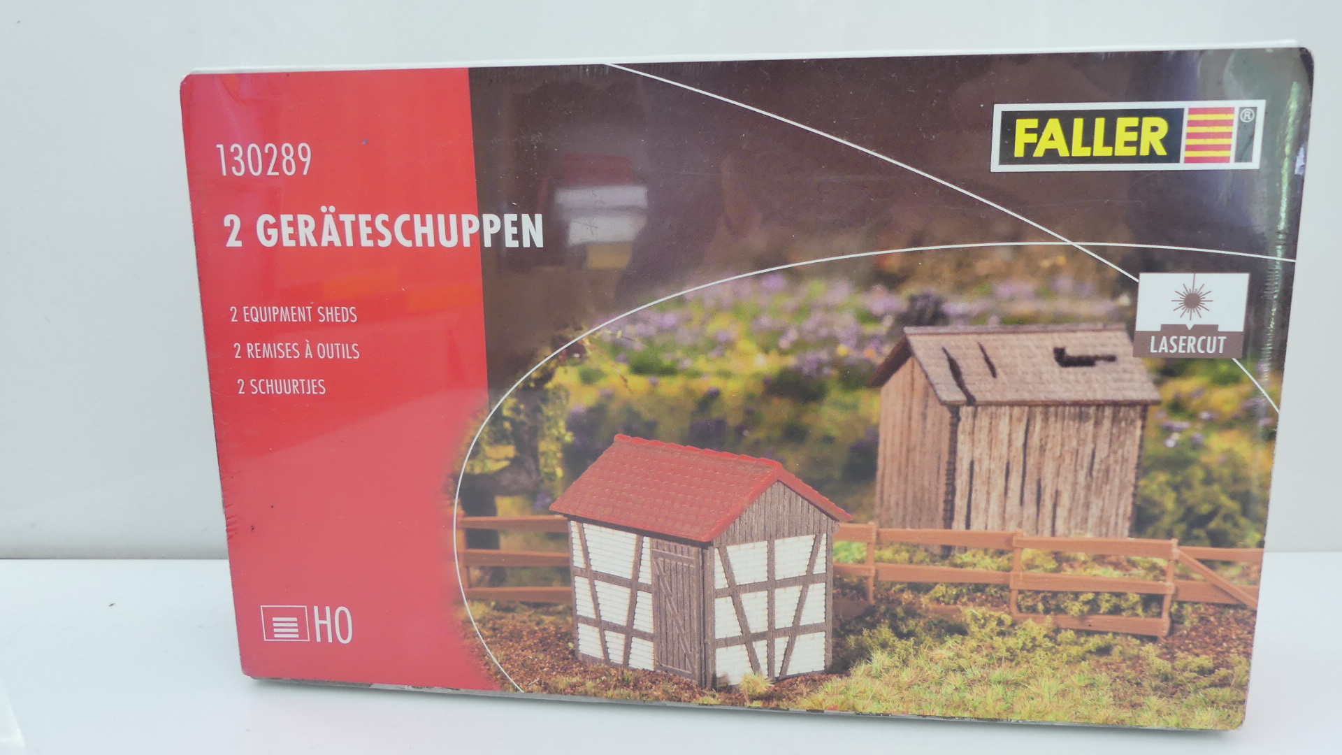 Faller 1:87 H0 bouwdoos 2x schuurtjes  OVP 120172