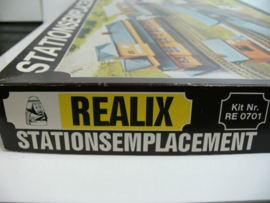 Realix H0 1:87 Vintage bouwdoos Stations gebouwen Emplacement ovp  0701