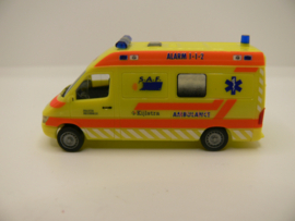 Herpa 1:87 H0 Mercedes Benz Sprinter Ambulance KIJLSTRA Drachten Oosterwolde ZEER Zeldzaam! SAF 200033