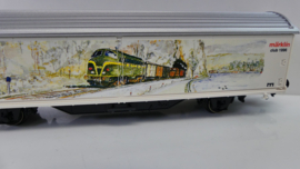 Marklin H0  goederenwagon opdruk Märklin Club 1996  CFL ovp  4735.002