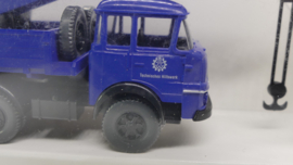 Wiking 1:87 H0 vrachtwagen Krupp 806 Kraanwagen THW ovp 0693 23