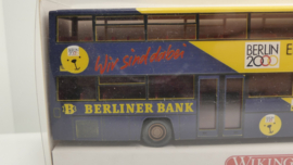 Wiking 1:87 H0 MAN Dubbeldekker Stadsbus BVG Berlin 2000 ovp 731 03 40