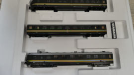 Liliput Diesel treinstel USA Army 3 delig analoog gelijkstroom ovp 126 90