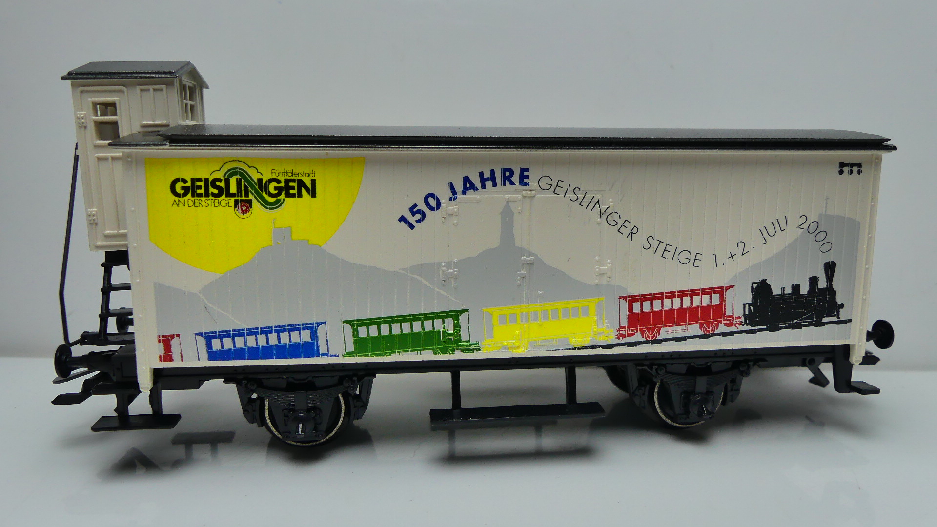 Märklin H0 Goederenwagon 150 Jahre Geislinger Steige 2000 SOMO ovp 4680.069