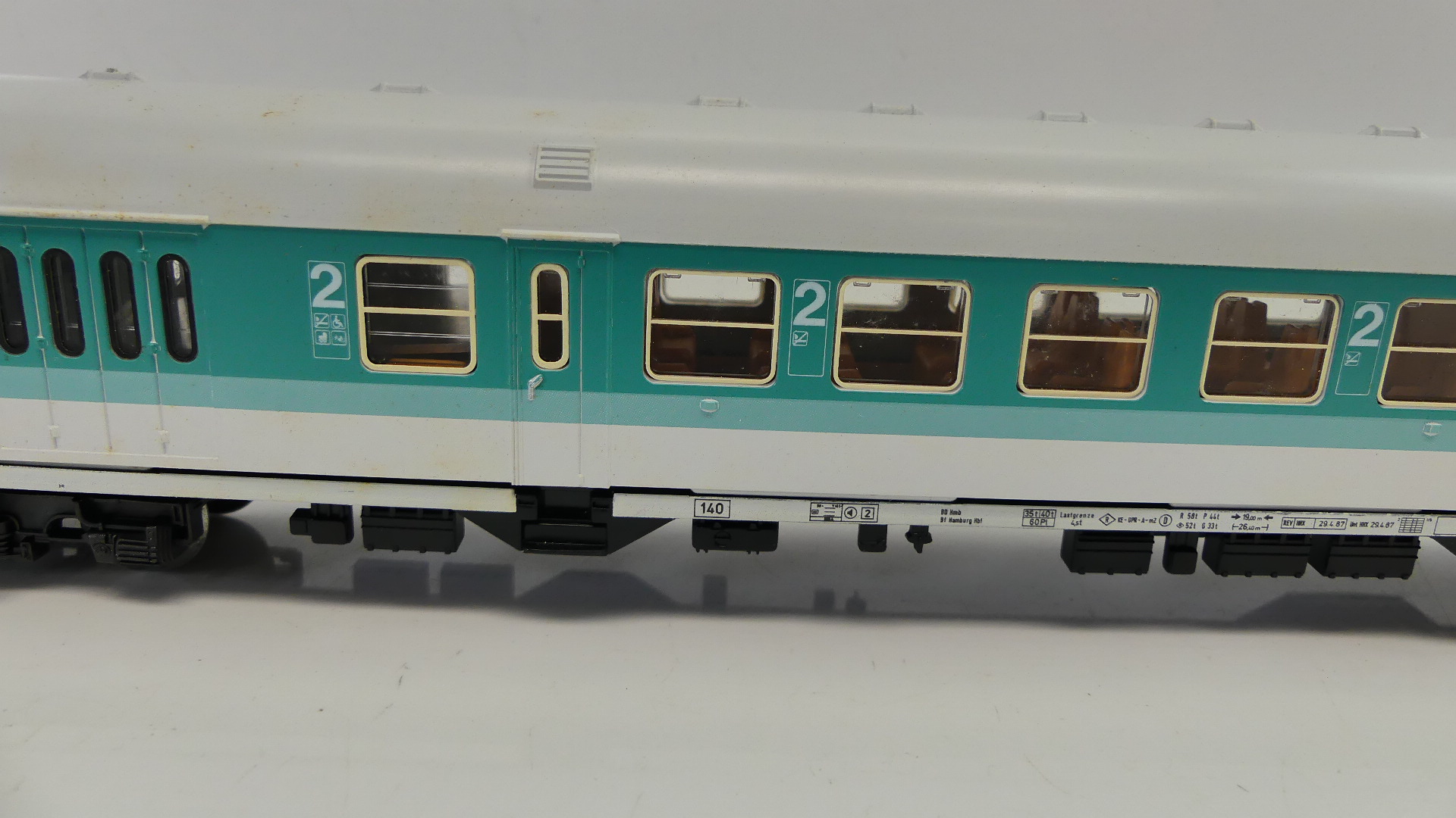 Märklin  H0  personenwagon stuurstand DB 2e Klasse sluitverlichting ovp 4260