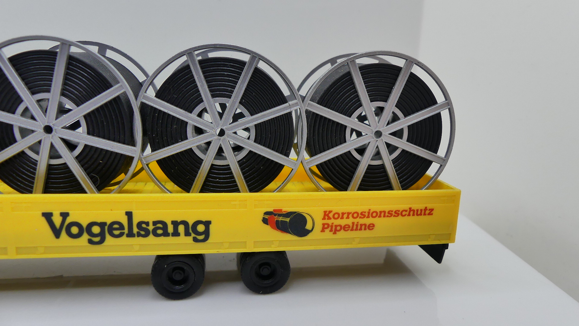 1:87 H0 Vrachtwagen Scania Vogelsang met kabelrollen lading