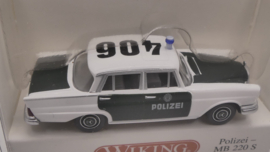 Wiking 1:87 H0 Mercedes Benz 220 S Polizei Hamburg ovp 0864 26