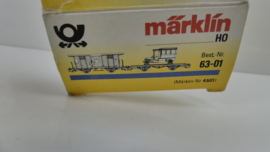 Märklin H0 1:87 goederenwagons Königl. Württemberg post ovp 4501 PMS uitgave 63-01