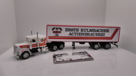 Herpa 1:87 H0 vrachtwagen Kenworth EKU bier Kulmbacher ovp 857221