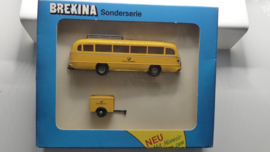 Brekina H0 1:87 Sonderserie set Mercedes Deutsche Bundespost ovp