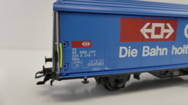 Märklin H0 goederenwagon Schiebewandwagen Cargo Domicile 225 0 276-7 SBB  ovp 4735