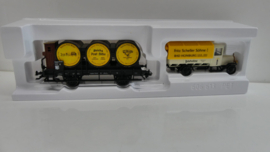 Märklin H0  goederenwagon Vaten wagon Reichs Post Bitter Post Museum ovp 45013