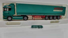 AWM 1:87 H0 vrachtwagen Scania Arens Transport Attendorn ovp  74954