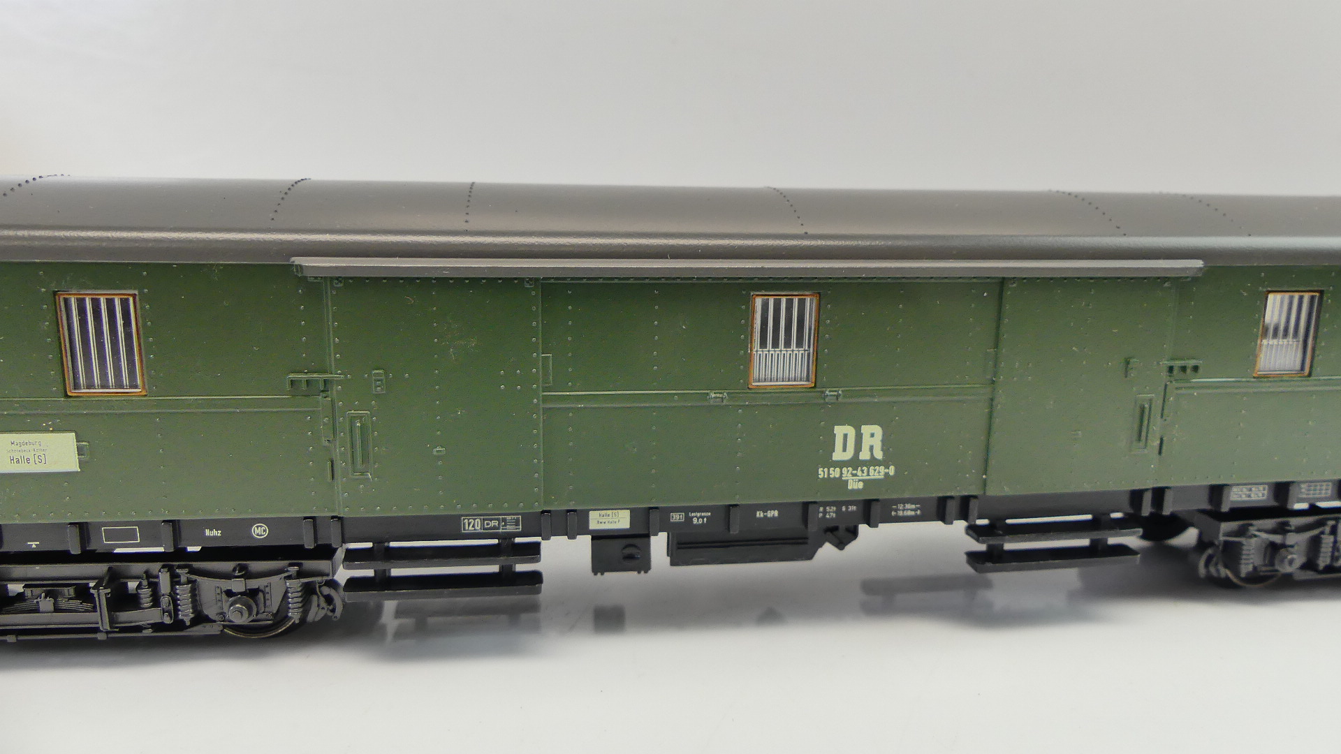 Märklin H0 Goederenwagon DR Bagage / Gepäck rijtuig ovp 4379
