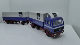 Herpa 1:87 H0  vrachtwagen Mercedes Textil Gruppe Hof ovp