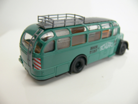 Roco 1:87 HO Baustellenset Unimog / Saurer Bus Schwarz Bau ovp 1526