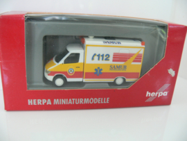 Herpa Mercedes Benz Ambulance Samur ovp 046305