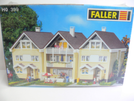 Faller H0 1:87 3 rijtjeshuizen ovp 130399