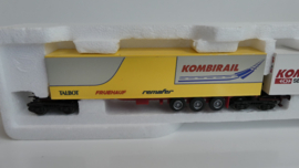 Roco H0 goederenwagon Kombirail DB dubbele set Roadrailer Europa SBB Cargo Migros ovp 1903