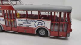 VK Modelle 1:87 H0 Bus Büssing Senator ASEAG Aachen Ludewig Strom Energie Aachen Busbahnhoff SOMO ovp