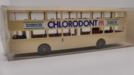 Wiking 1:87 H0 MAN Dubbeldekker SD 200  BVG Berlin Chlorodont ovp 730