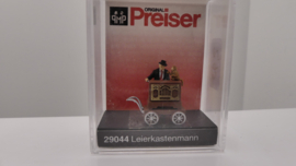Preiser 1:87 man aan draai orgel ovp 29044