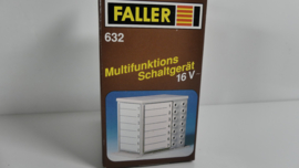 Faller  H0 1:87 Multifunctioneel Schakel apparaat Elektronische Intervalschakeling ovp 632