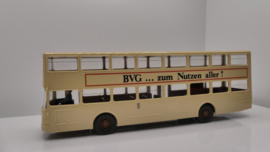 Wiking 1:87 H0 MAN sd200 BVG Berlin opdruk BVG ...zum Nutzen Aller !