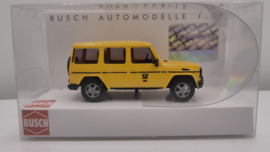Busch 1:87 H0 Mercedes Benz G-Klasse Deutsche Post  ovp 51429