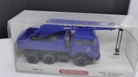 Wiking 1:87 H0 vrachtwagen Krupp 806 Kraanwagen THW ovp 0693 23