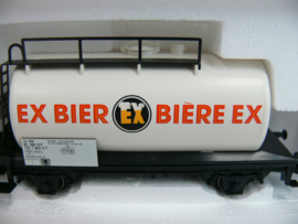 Marklin H0  goederenwagen set Schweiz: EX bier ketelwagon + Brauerei Warteck koelwagon Exclusiv Toys R Us ovp 4512