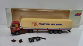 AWM 1:87 H0 vrachtwagen SCANIA Multipli Arcese ovp 70158