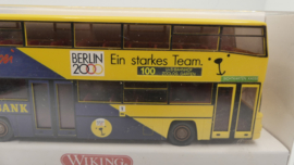 Wiking 1:87 H0 MAN Dubbeldekker Stadsbus BVG Berlin 2000 ovp 731 03 40