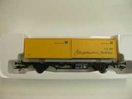 Marklin H0  goederenwagen PMS 62-01 Postmueumswagen 1997 Containerwagon DB  ovp 94020