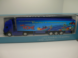 Albedo 1:87 H0 Vrachtwagen Mercedes Cebit Home Hannover 1996 ovp