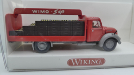 Wiking 1:87 H0 vrachtwagen Magirus Mercur drankenhandel Wimo Sip ovp 848 01 36