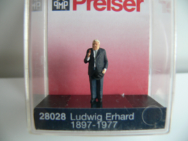 Preiser H0 OVP 28028 Ludwig Erhard