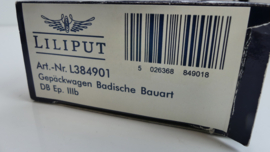 Liliput H0 Bagegewagon Schnellzugwagen Badische Bauart ovp L384901 DC